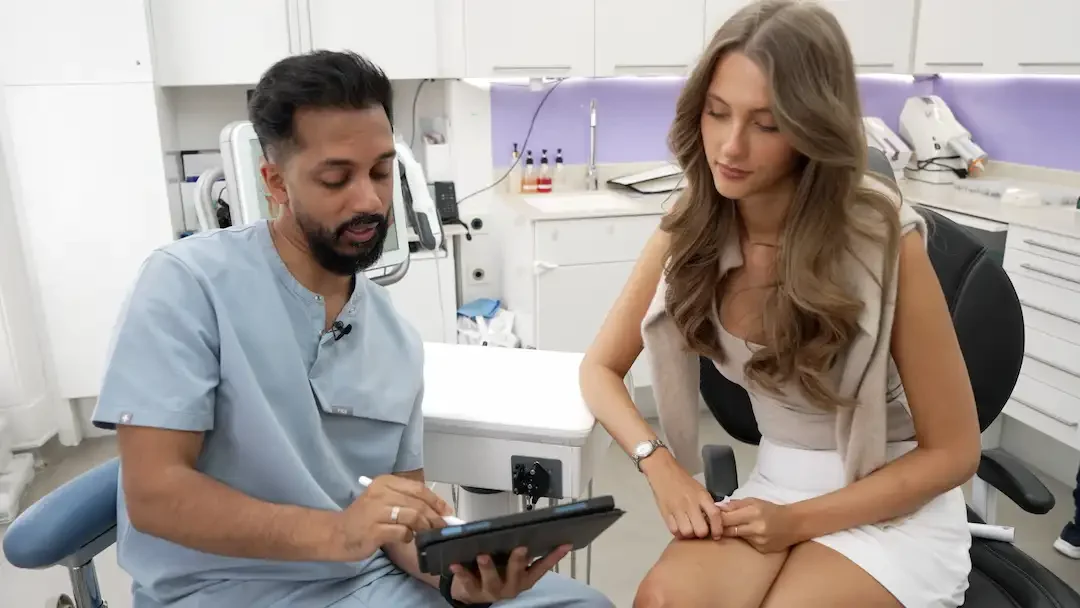 Smile transformation result